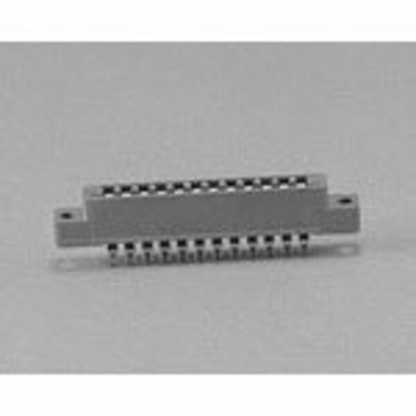 Connectivity Solutions Card Edge Connector, 12 Contact(S), 2 Row(S), 0.156 Inch Pitch, Solder Lug Terminal, Hole 50-12A-30